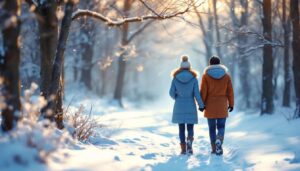 Pourquoi la neige peut changer votre comportement (et vous pousser dans les bras de quelqu'un)