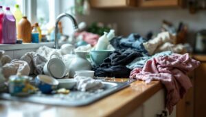 Vaisselle et linge sales qui traînent : ce que ça dit vraiment de vous